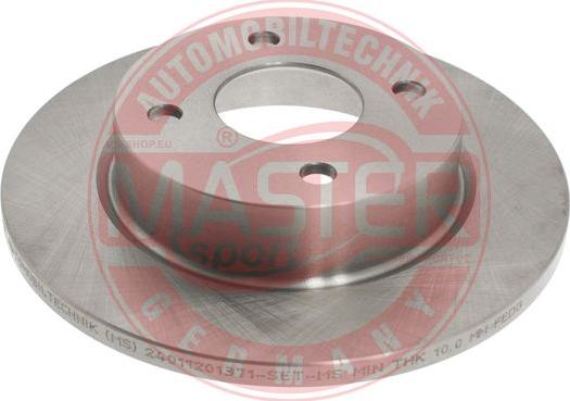 MASTER-SPORT 24011201371-PCS-MS - Гальмівний диск autozip.com.ua