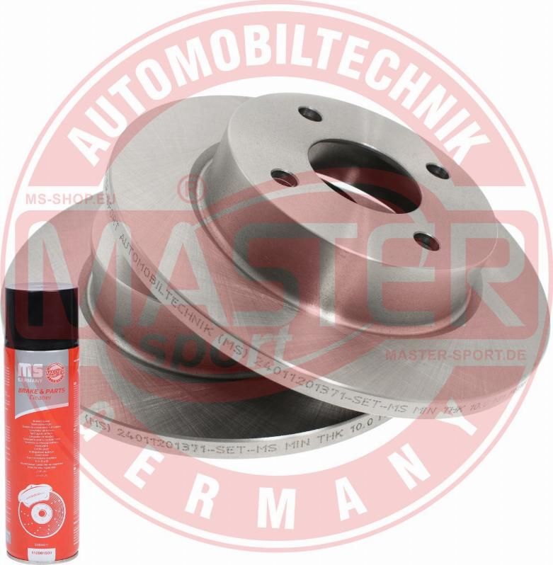 MASTER-SPORT 24011201371-SET-MSP - Гальмівний диск autozip.com.ua