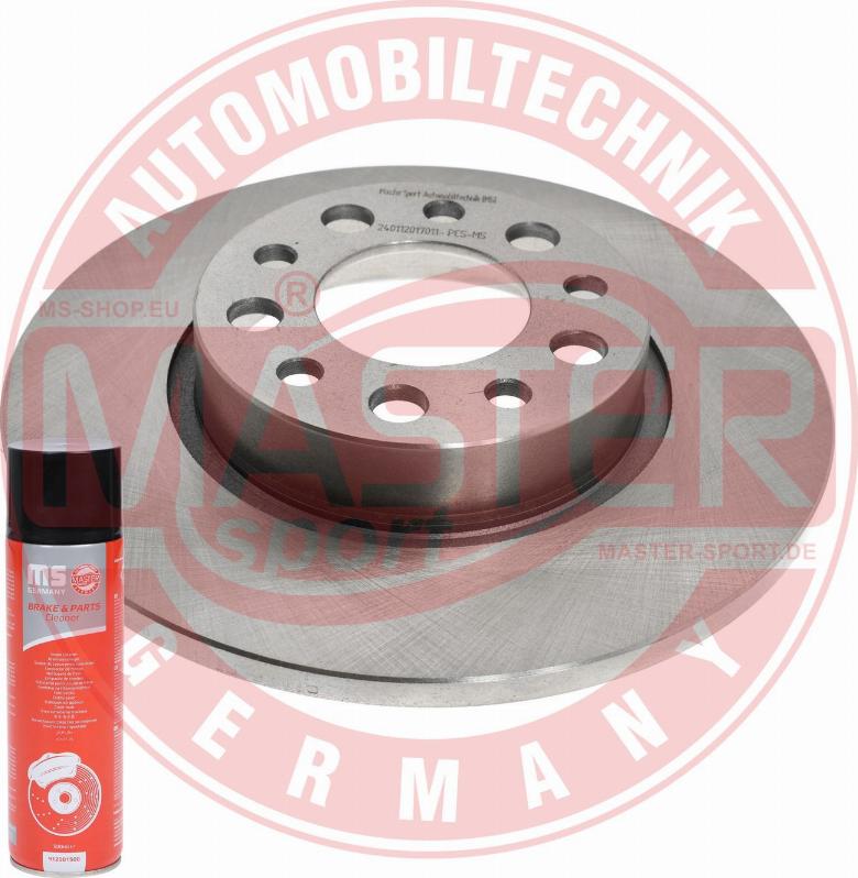 MASTER-SPORT 24011201701-PCS-MSP - Гальмівний диск autozip.com.ua