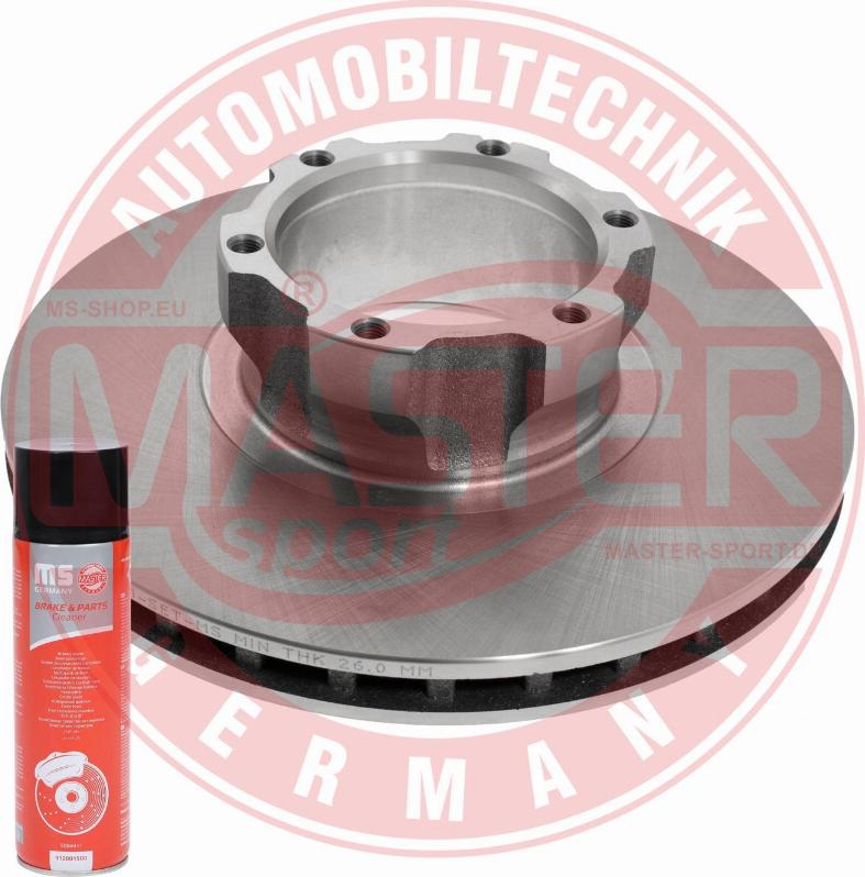 MASTER-SPORT 24013001031-PCS-MSP - Гальмівний диск autozip.com.ua