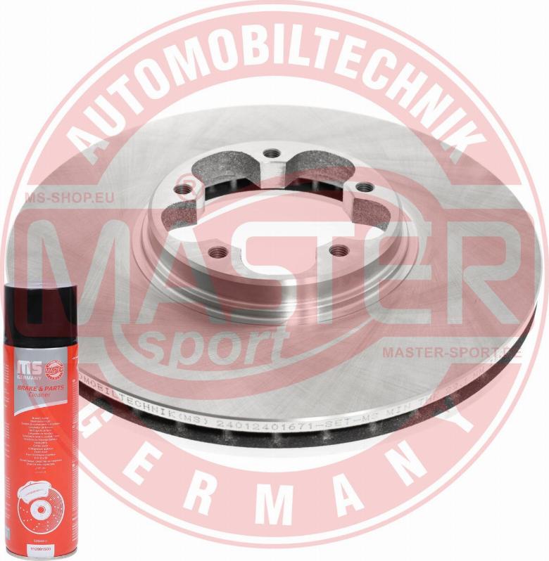 MASTER-SPORT 24012401671-PCS-MSP - Гальмівний диск autozip.com.ua
