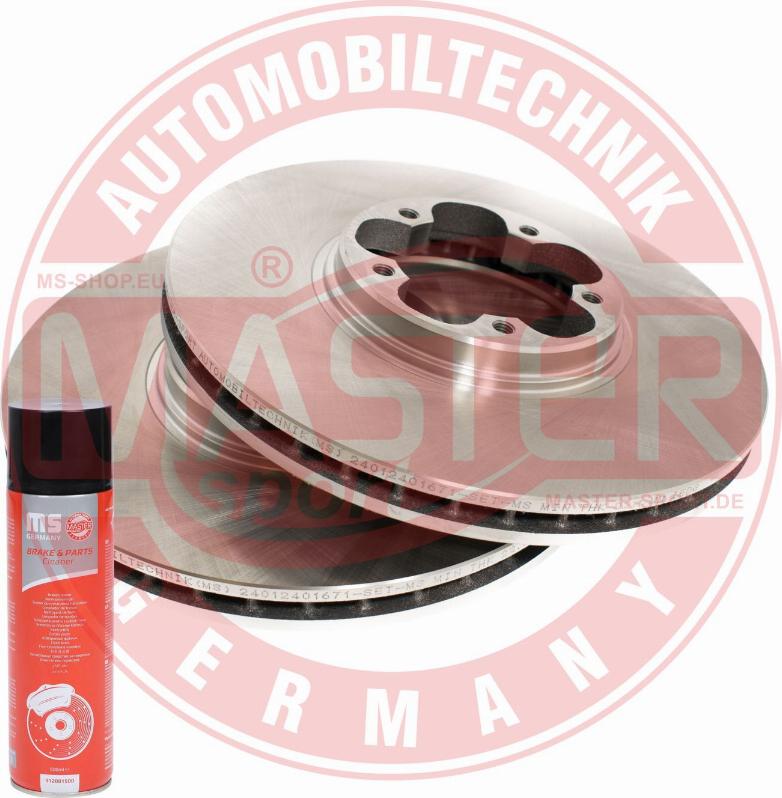 MASTER-SPORT 24012401671-SET-MSP - Гальмівний диск autozip.com.ua