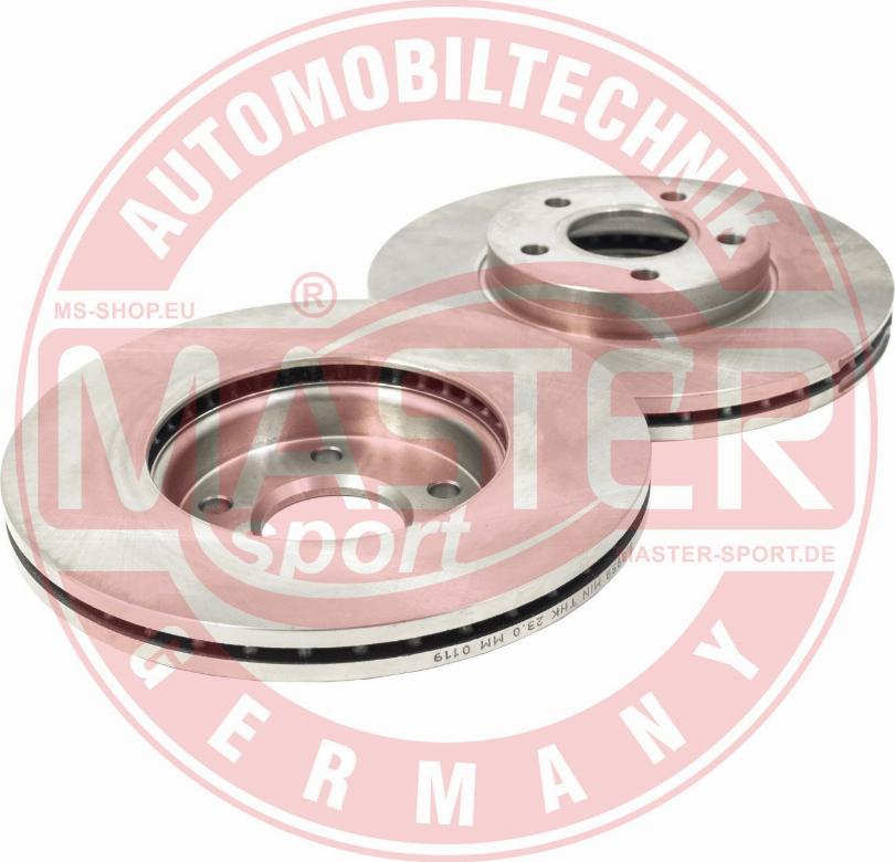 MASTER-SPORT 24012501171-SET-MS - Гальмівний диск autozip.com.ua