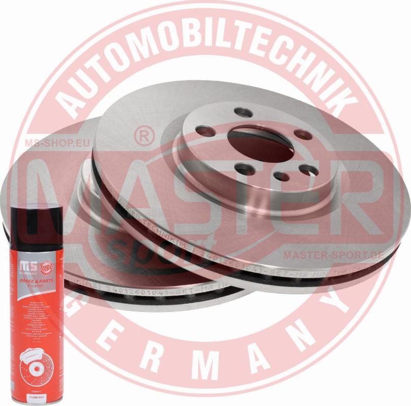MASTER-SPORT 24012601041-SET-MSP - Гальмівний диск autozip.com.ua