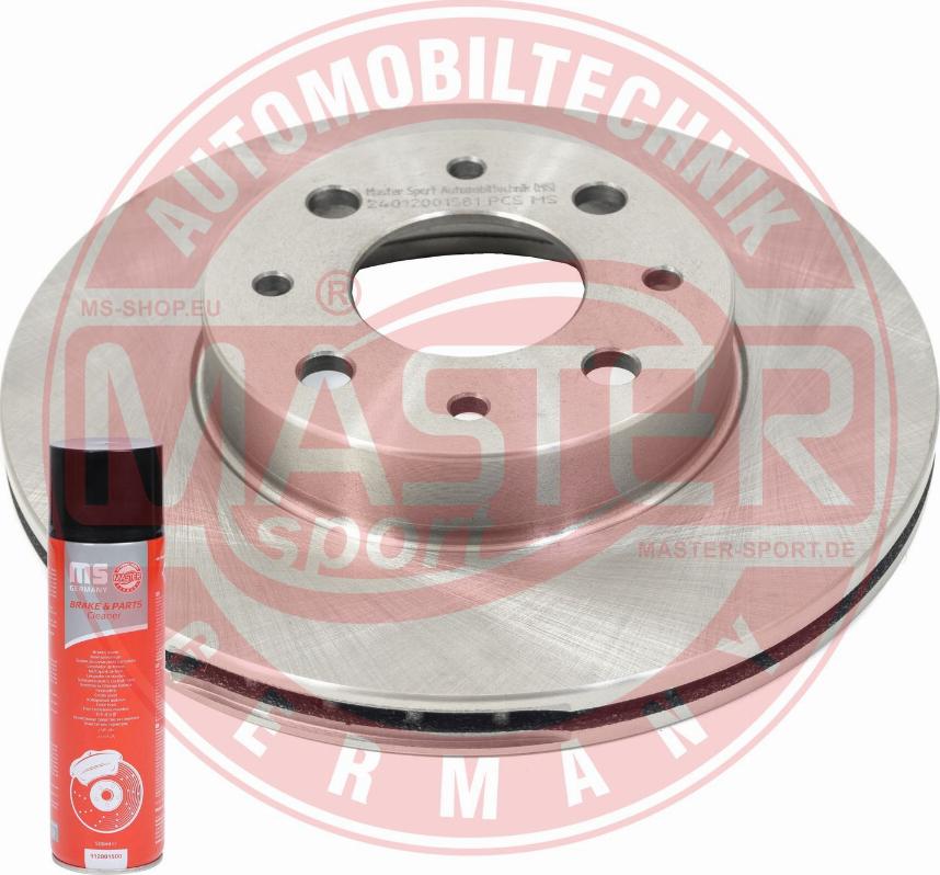 MASTER-SPORT 24012001581-PCS-MSP - Гальмівний диск autozip.com.ua