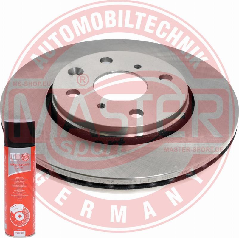 MASTER-SPORT 24012001801-PCS-MSP - Гальмівний диск autozip.com.ua
