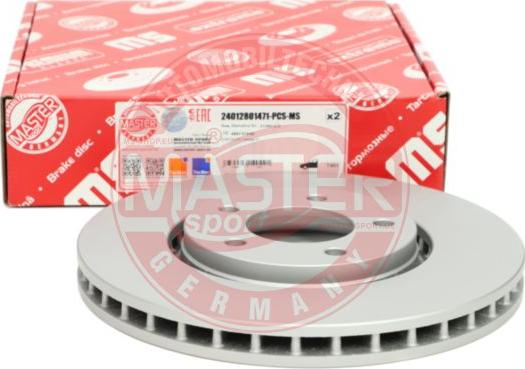 MASTER-SPORT 24012801471-PCS-MS - Гальмівний диск autozip.com.ua