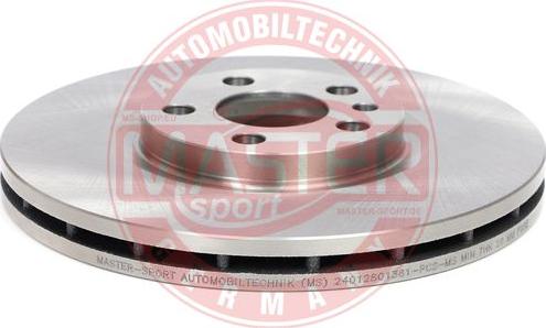 MASTER-SPORT 24012801361-PCS-MS - Гальмівний диск autozip.com.ua