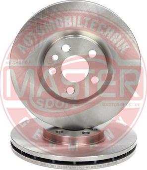 MASTER-SPORT 24012801361-SET-MS - Гальмівний диск autozip.com.ua