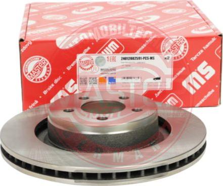 MASTER-SPORT 24012802591-PCS-MS - Гальмівний диск autozip.com.ua