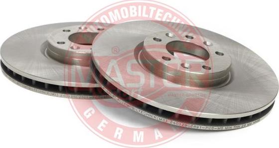 MASTER-SPORT 24012802691-SET-MS - Гальмівний диск autozip.com.ua
