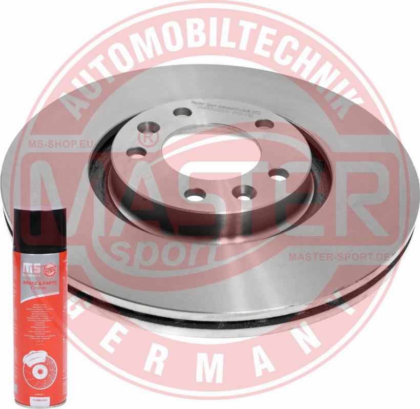 MASTER-SPORT 24012202551-PCS-MSP - Гальмівний диск autozip.com.ua
