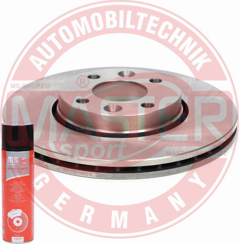 MASTER-SPORT 24012202161-PCS-MSP - Гальмівний диск autozip.com.ua