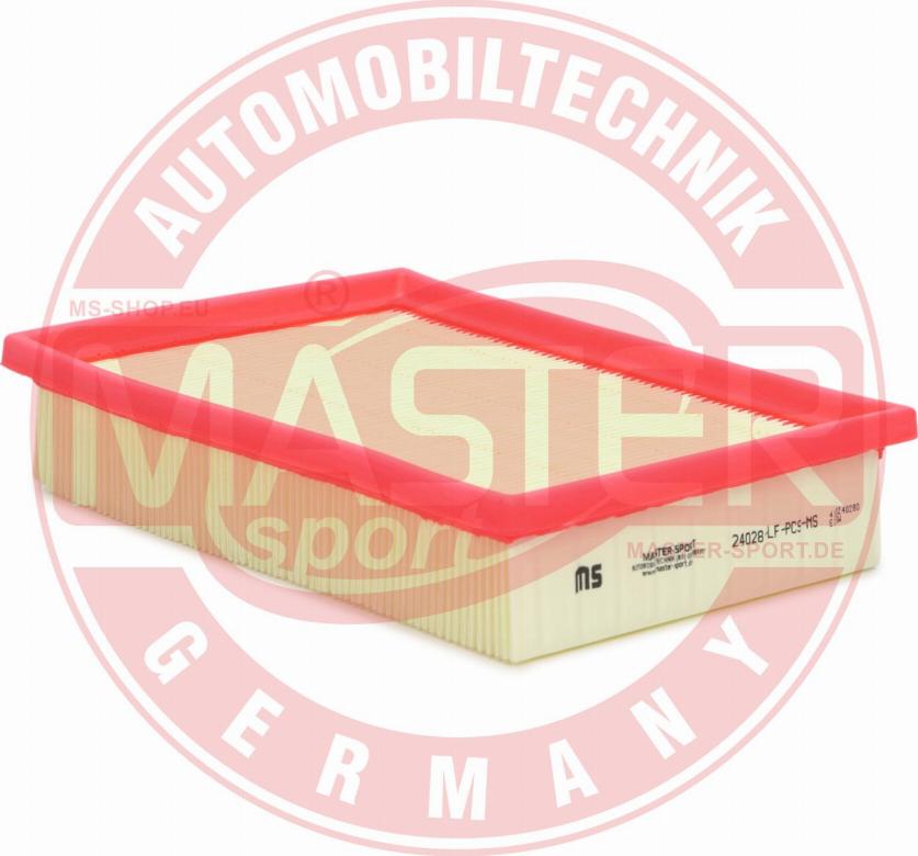 MASTER-SPORT 24028-LF-PCS-MS - Повітряний фільтр autozip.com.ua