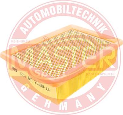 MASTER-SPORT 25100-LF-PCS-MS - Повітряний фільтр autozip.com.ua