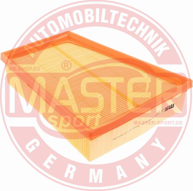 MASTER-SPORT 2510/1-LF-PCS-MS - Повітряний фільтр autozip.com.ua