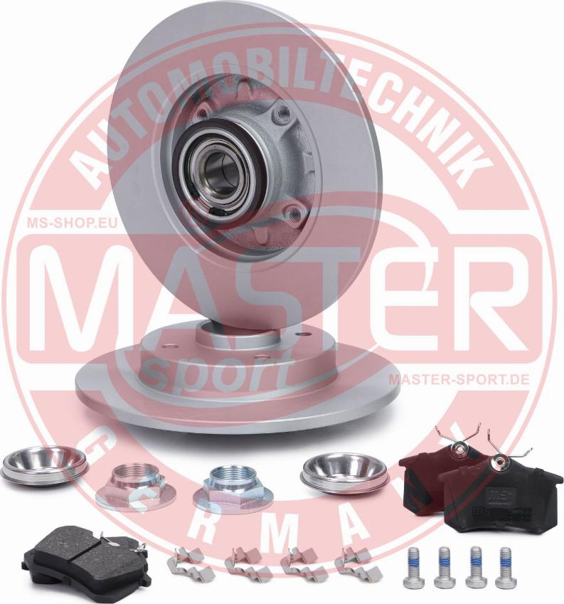 MASTER-SPORT 200951000 - Комплект гальм, дисковий гальмівний механізм autozip.com.ua