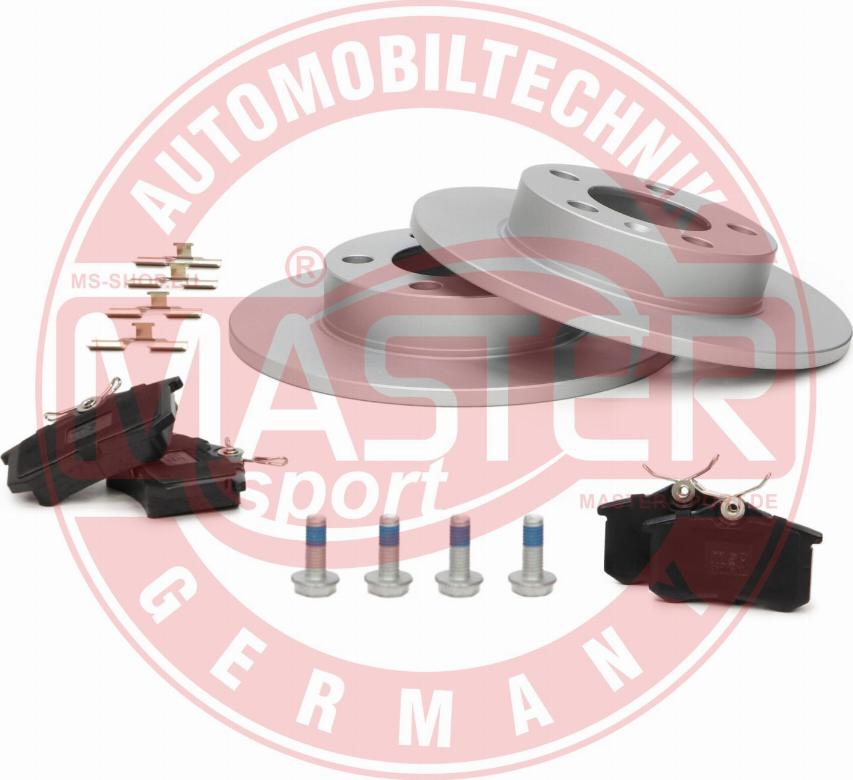MASTER-SPORT 200951230 - Комплект гальм, дисковий гальмівний механізм autozip.com.ua