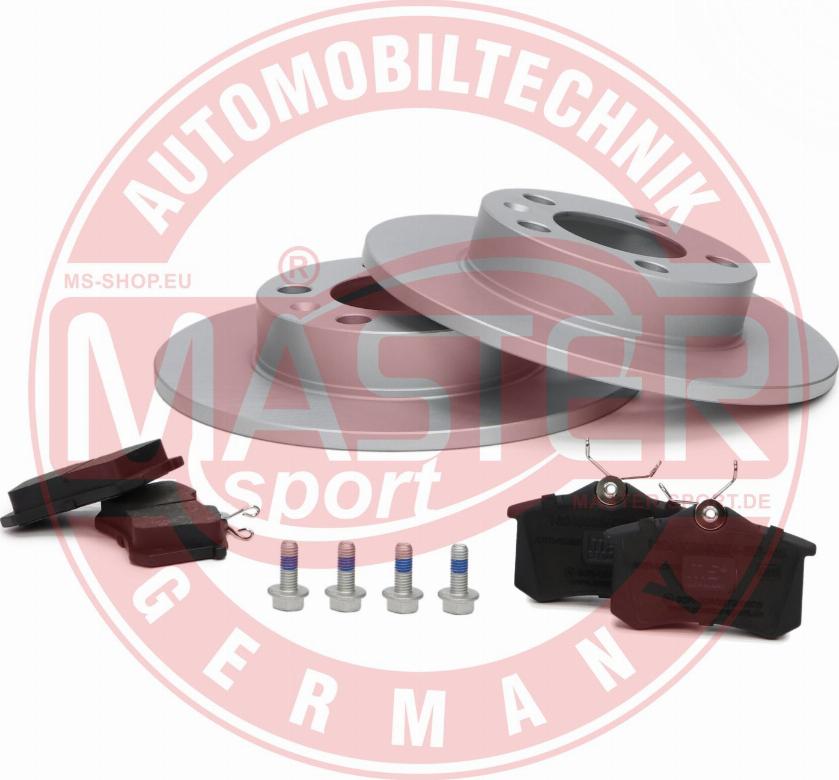 MASTER-SPORT 200951231 - Комплект гальм, дисковий гальмівний механізм autozip.com.ua