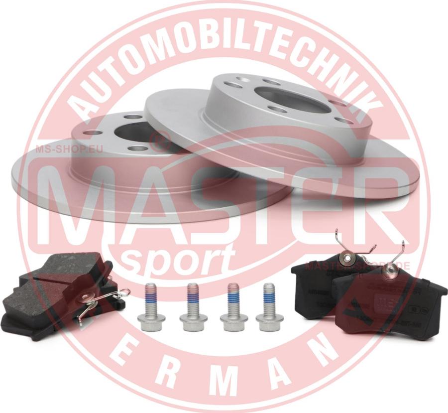 MASTER-SPORT 200951232 - Комплект гальм, дисковий гальмівний механізм autozip.com.ua
