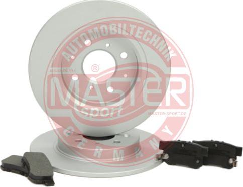 MASTER-SPORT 200901620 - Комплект гальм, дисковий гальмівний механізм autozip.com.ua
