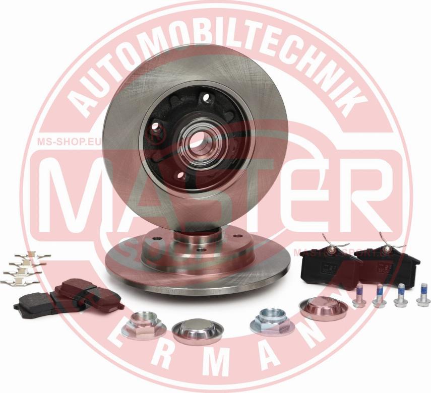 MASTER-SPORT 200901000 - Комплект гальм, дисковий гальмівний механізм autozip.com.ua