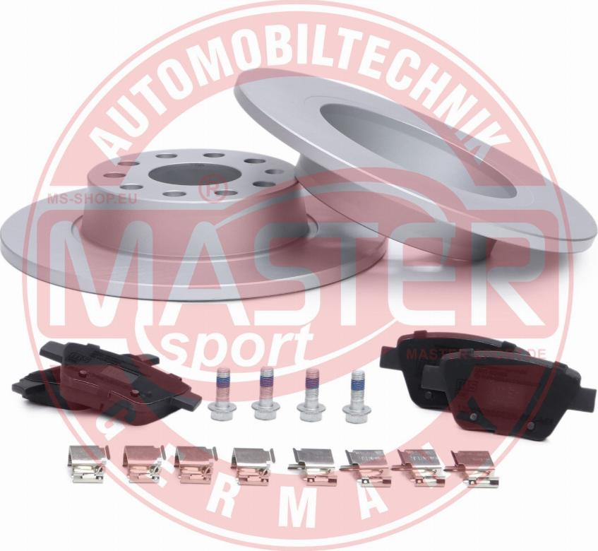 MASTER-SPORT 201053560 - Комплект гальм, дисковий гальмівний механізм autozip.com.ua