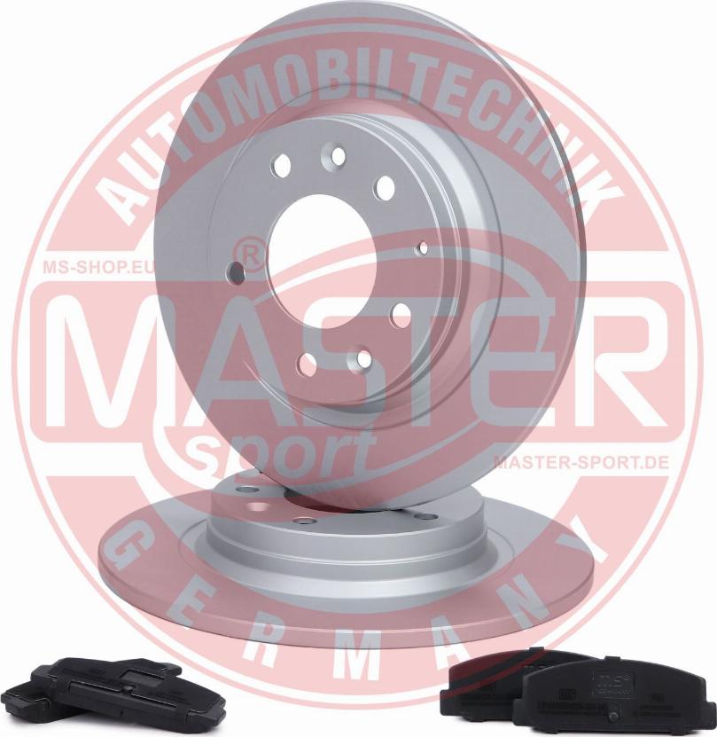 MASTER-SPORT 201053020 - Комплект гальм, дисковий гальмівний механізм autozip.com.ua
