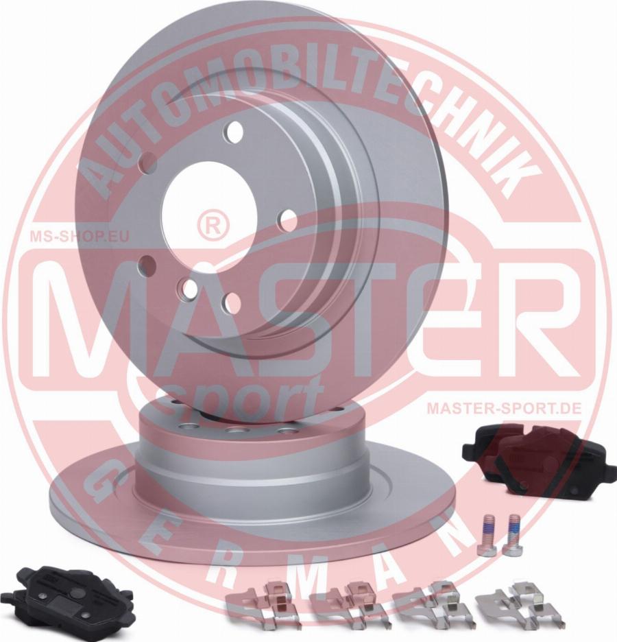 MASTER-SPORT 201053150 - Комплект гальм, дисковий гальмівний механізм autozip.com.ua