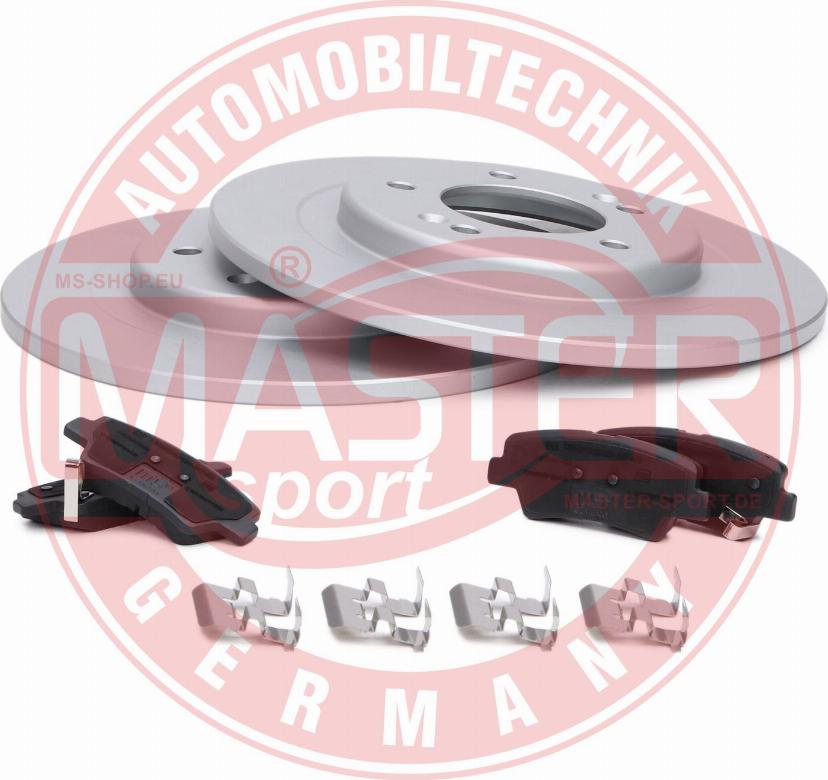 MASTER-SPORT 201053830 - Комплект гальм, дисковий гальмівний механізм autozip.com.ua