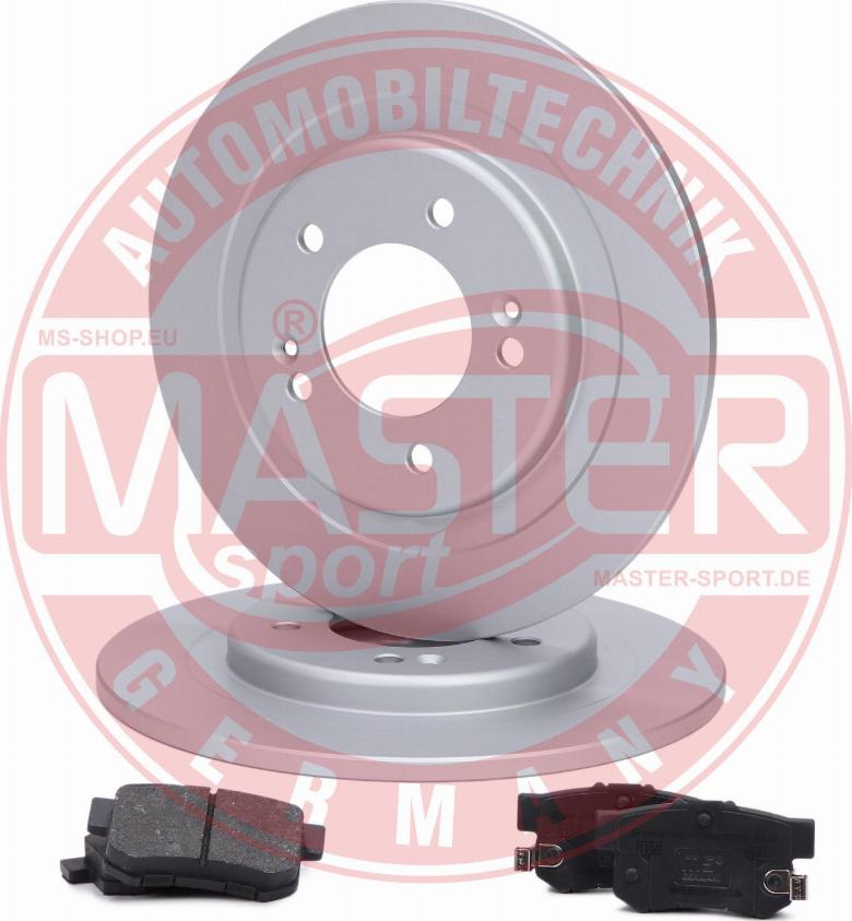 MASTER-SPORT 201052330 - Комплект гальм, дисковий гальмівний механізм autozip.com.ua