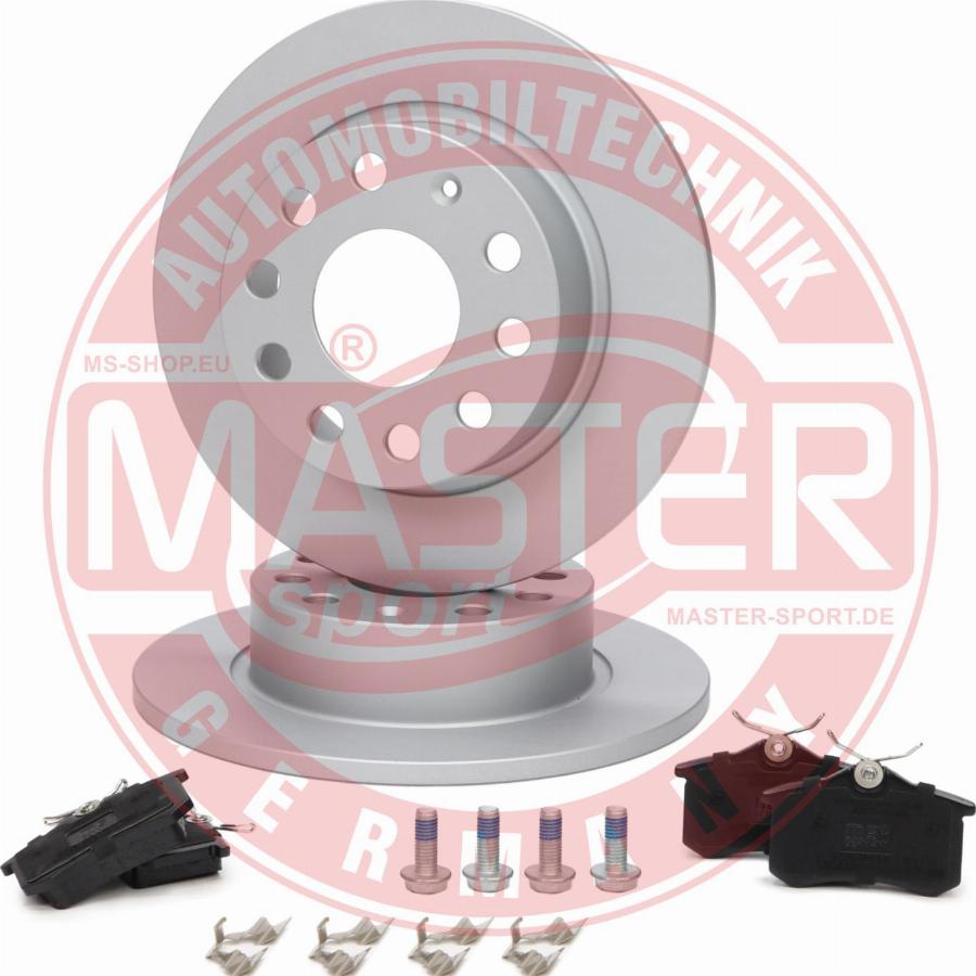 MASTER-SPORT 201052770 - Комплект гальм, дисковий гальмівний механізм autozip.com.ua
