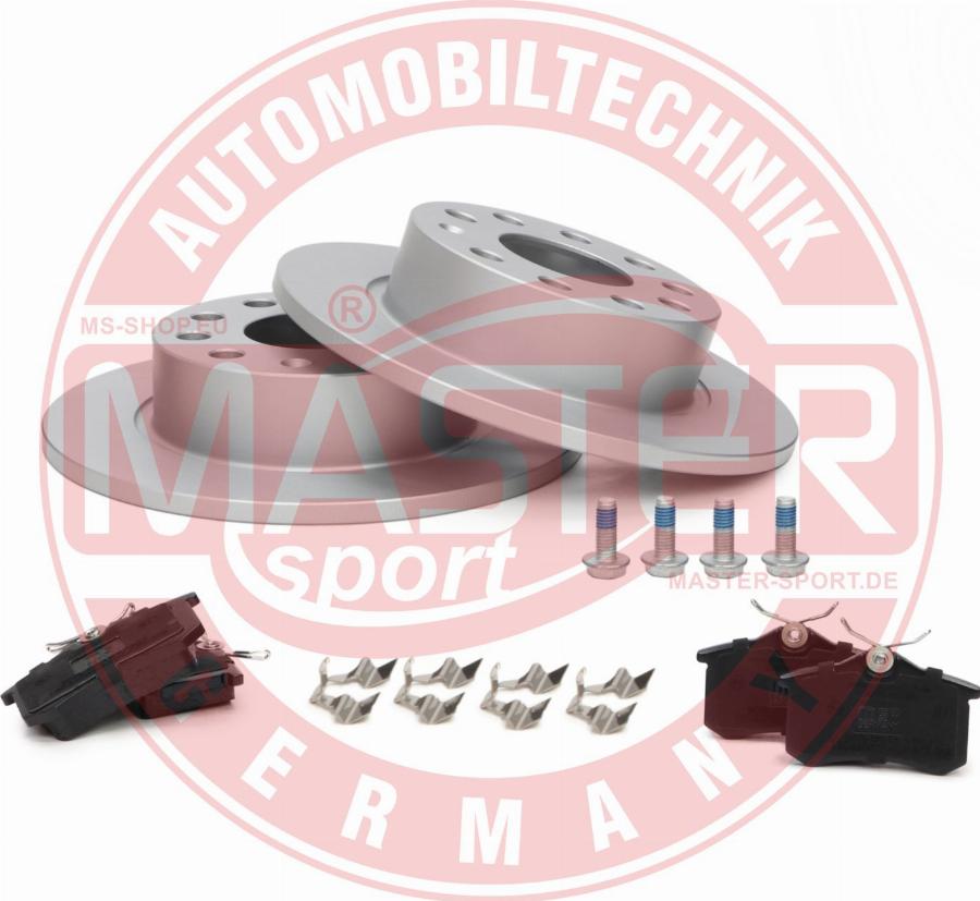 MASTER-SPORT 201052770 - Комплект гальм, дисковий гальмівний механізм autozip.com.ua