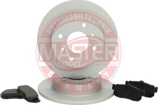 MASTER-SPORT 201002150 - Комплект гальм, дисковий гальмівний механізм autozip.com.ua
