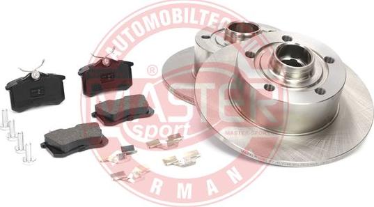 MASTER-SPORT 201002100 - Комплект гальм, дисковий гальмівний механізм autozip.com.ua