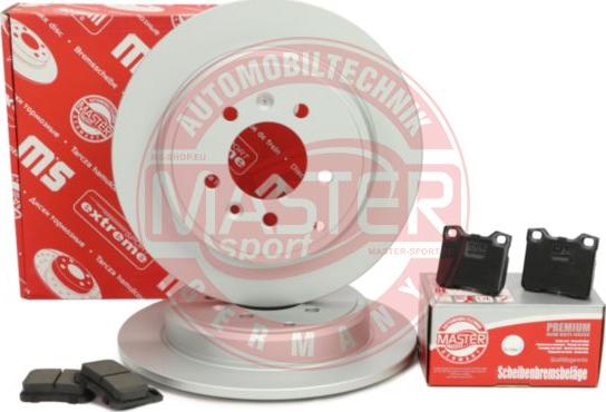 MASTER-SPORT 201002720 - Комплект гальм, дисковий гальмівний механізм autozip.com.ua