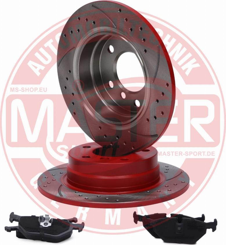 MASTER-SPORT 201022020 - Комплект гальм, дисковий гальмівний механізм autozip.com.ua