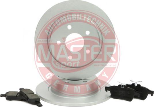 MASTER-SPORT 201101720 - Комплект гальм, дисковий гальмівний механізм autozip.com.ua