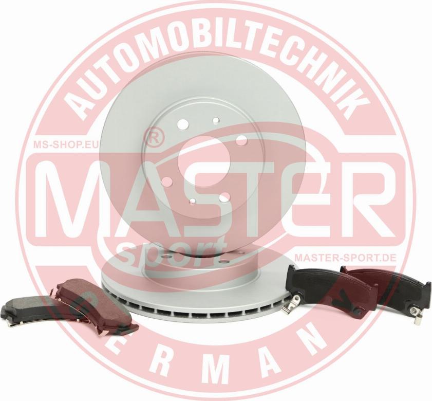 MASTER-SPORT 201801170 - Комплект гальм, дисковий гальмівний механізм autozip.com.ua