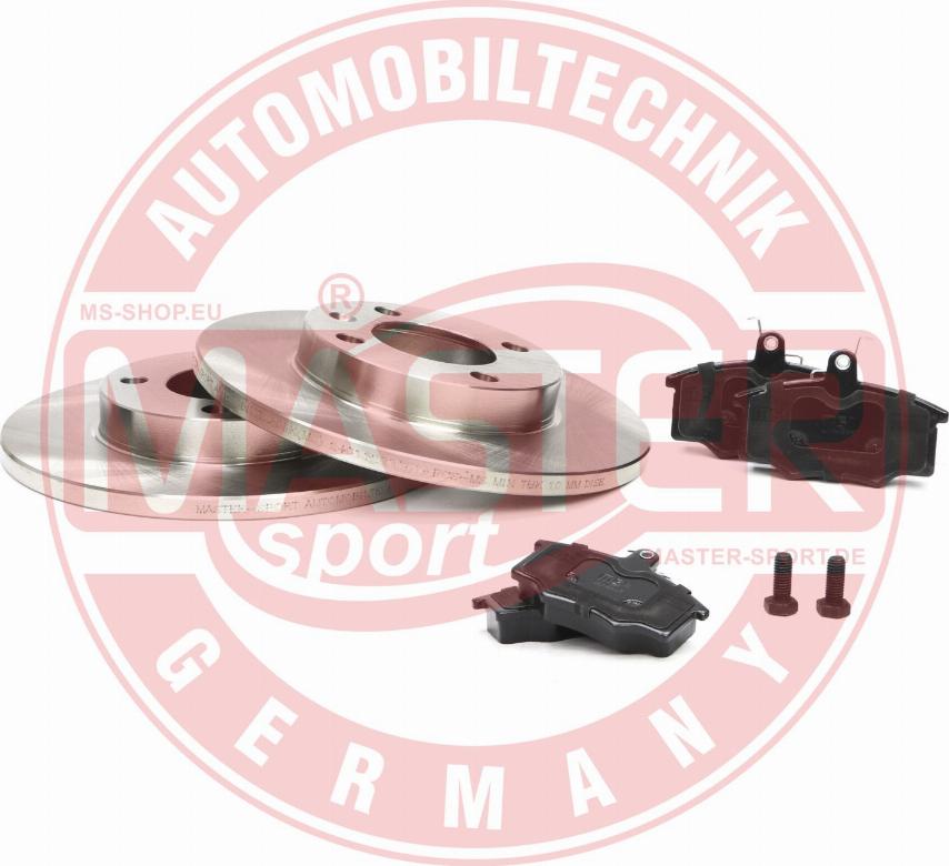 MASTER-SPORT 201201060 - Комплект гальм, дисковий гальмівний механізм autozip.com.ua