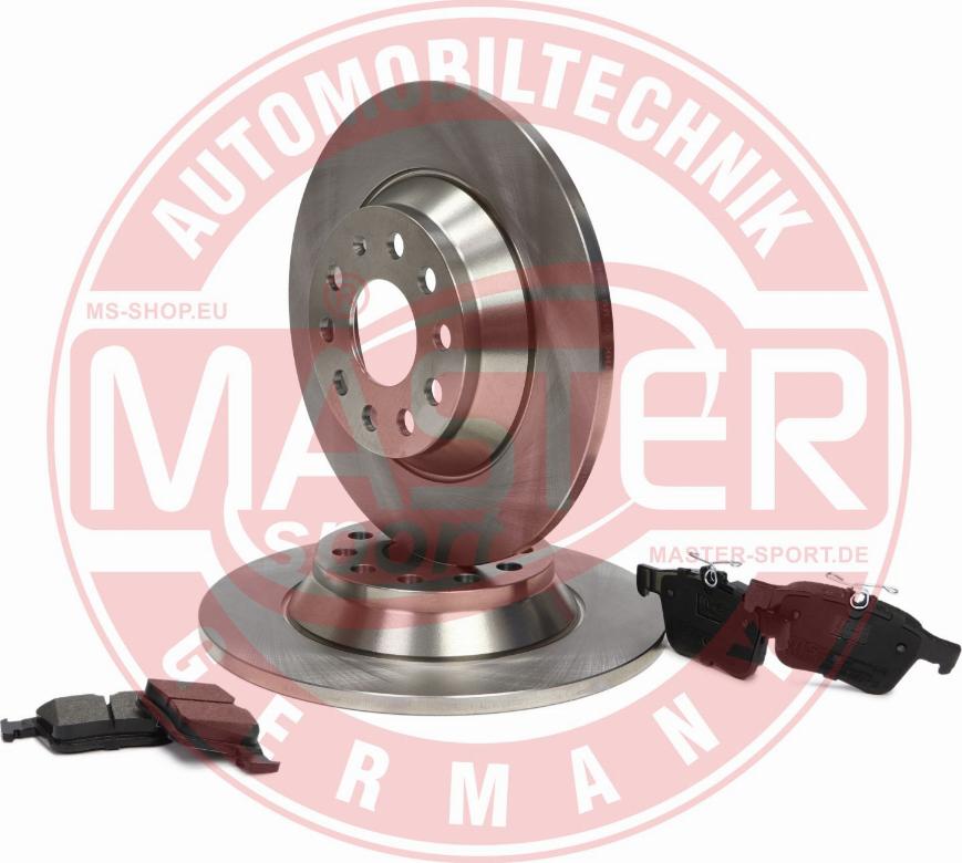 MASTER-SPORT 201202100 - Комплект гальм, дисковий гальмівний механізм autozip.com.ua