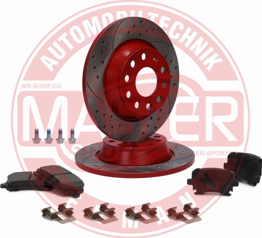 MASTER-SPORT 201221690 - Комплект гальм, дисковий гальмівний механізм autozip.com.ua