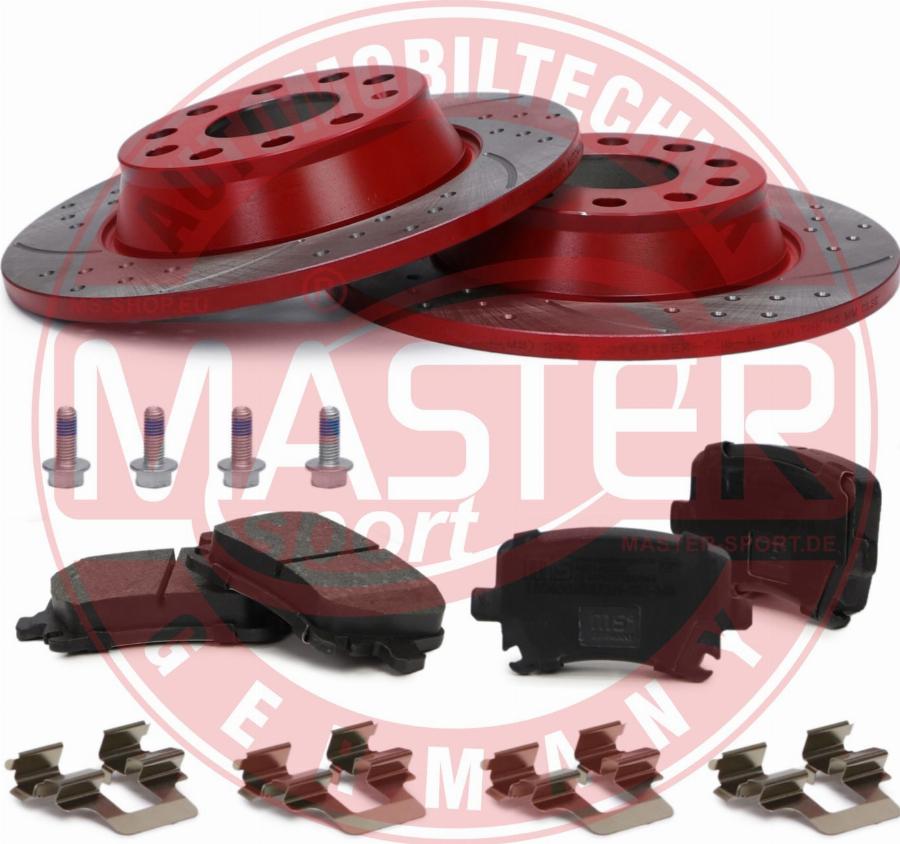 MASTER-SPORT 201221690 - Комплект гальм, дисковий гальмівний механізм autozip.com.ua