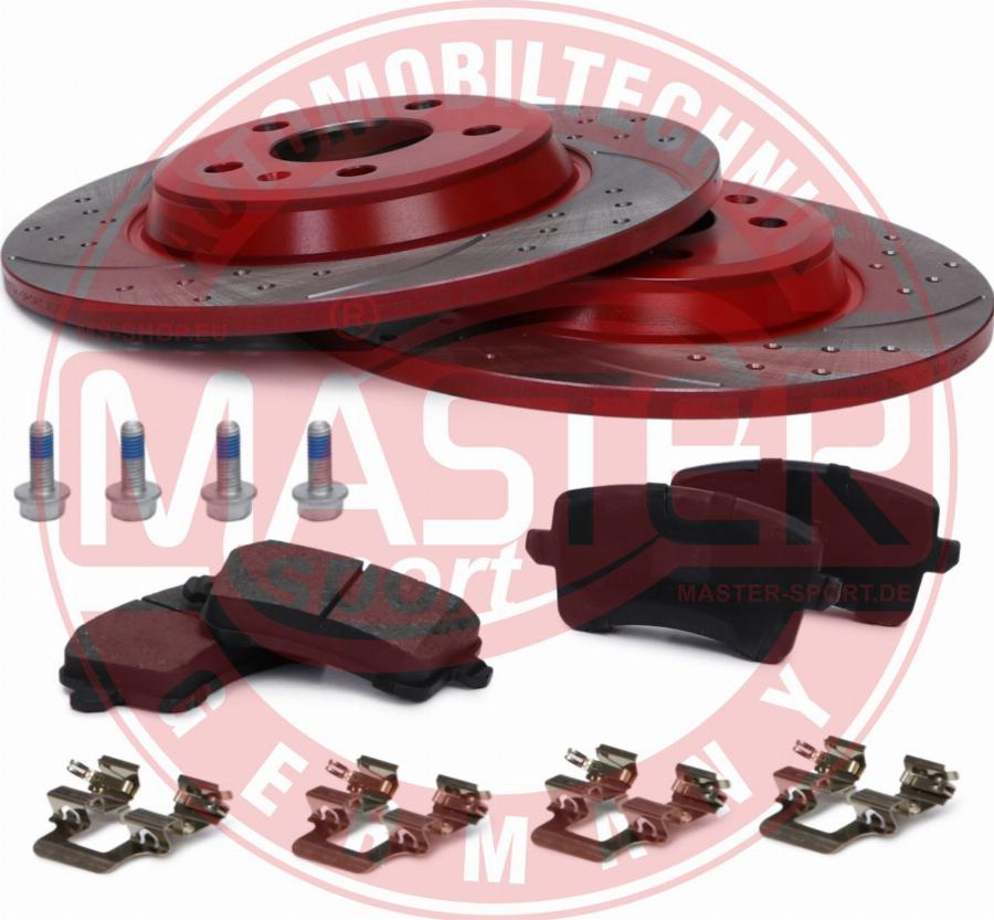MASTER-SPORT 201221780 - Комплект гальм, дисковий гальмівний механізм autozip.com.ua