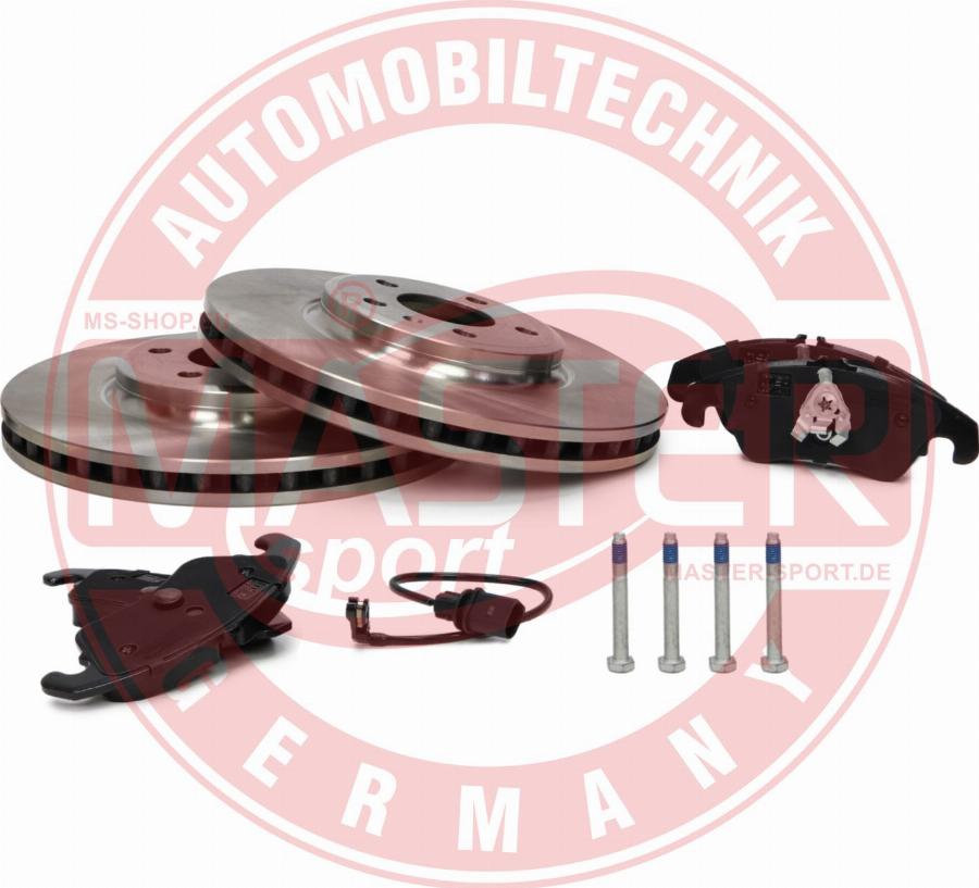 MASTER-SPORT 203001930 - Комплект гальм, дисковий гальмівний механізм autozip.com.ua