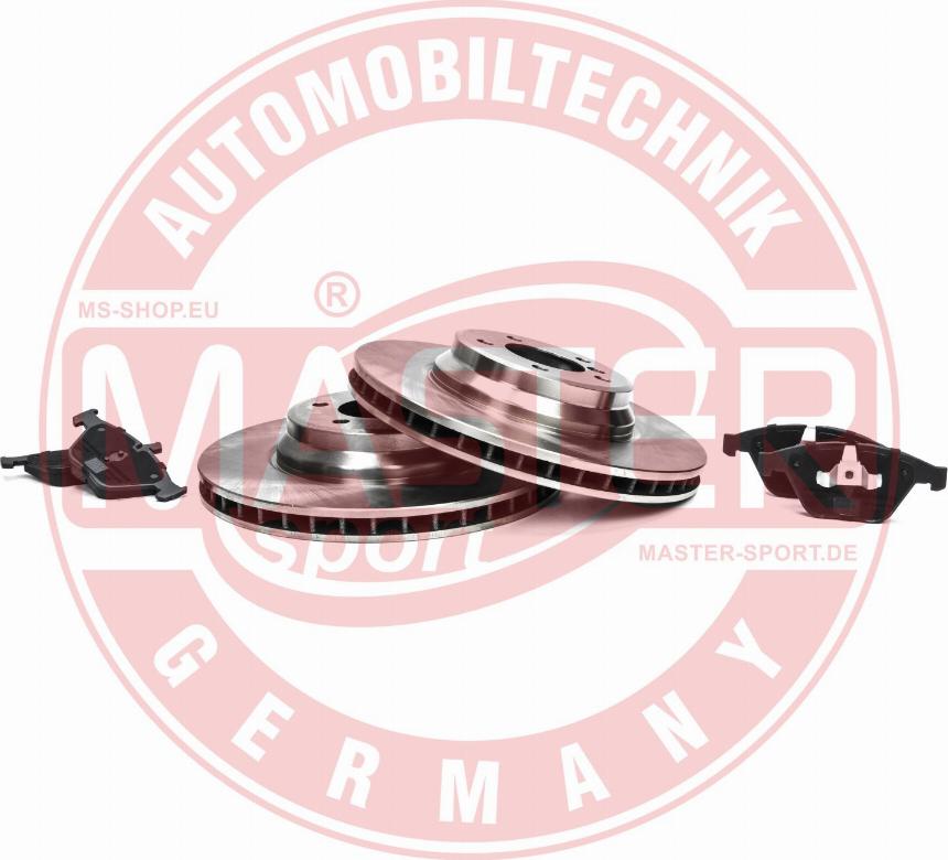 MASTER-SPORT 203001920 - Комплект гальм, дисковий гальмівний механізм autozip.com.ua