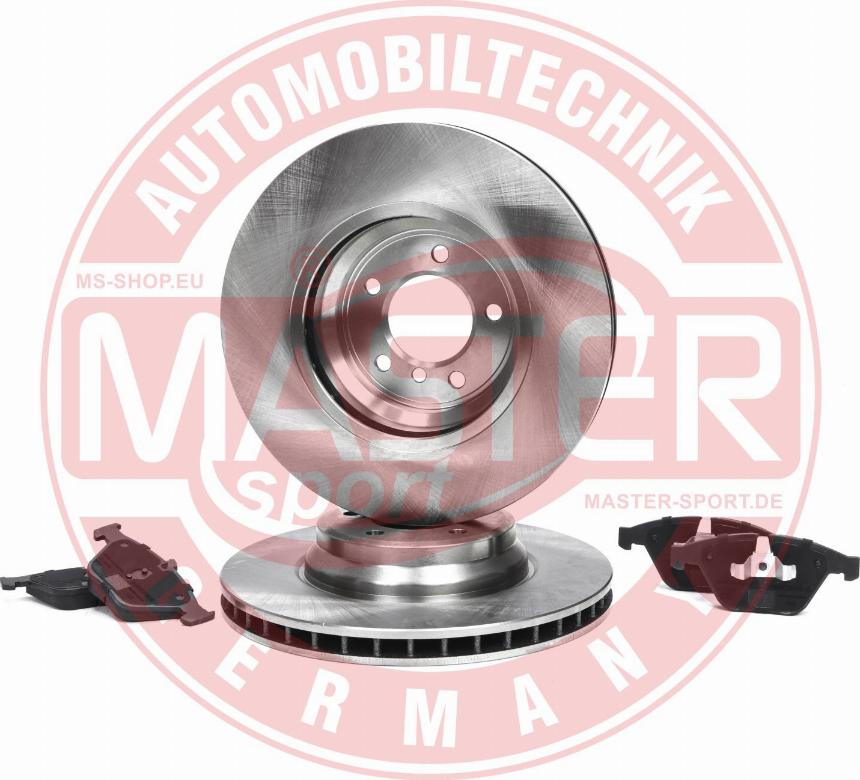 MASTER-SPORT 203001920 - Комплект гальм, дисковий гальмівний механізм autozip.com.ua
