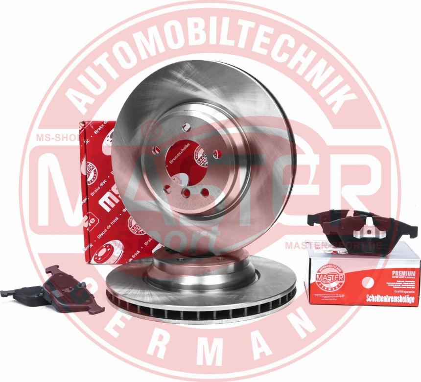MASTER-SPORT 203001920 - Комплект гальм, дисковий гальмівний механізм autozip.com.ua