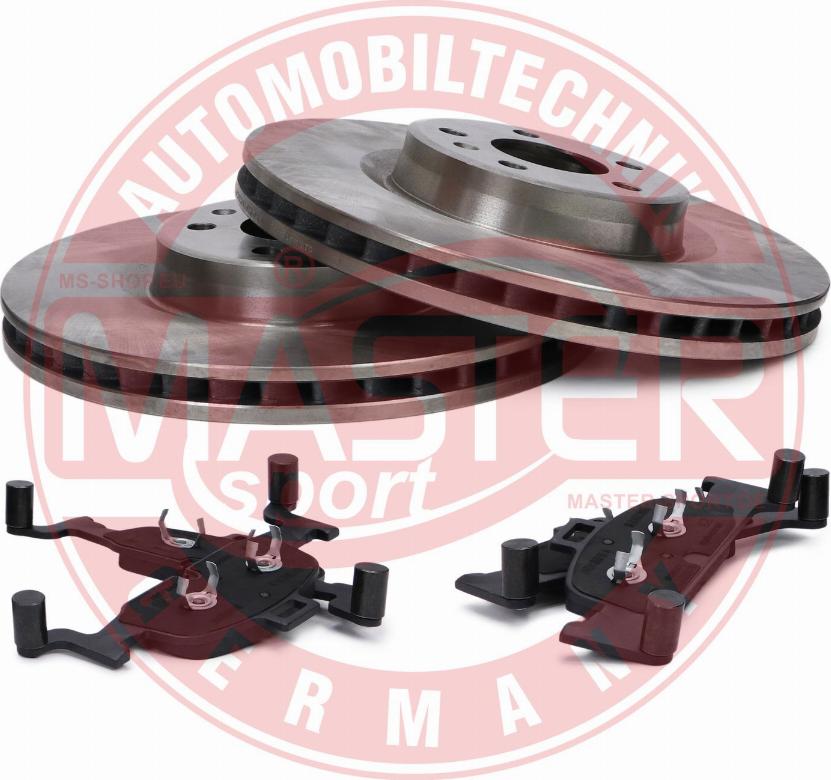 MASTER-SPORT 203002450 - Комплект гальм, дисковий гальмівний механізм autozip.com.ua