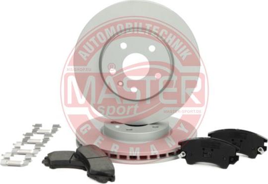 MASTER-SPORT 203002090 - Комплект гальм, дисковий гальмівний механізм autozip.com.ua